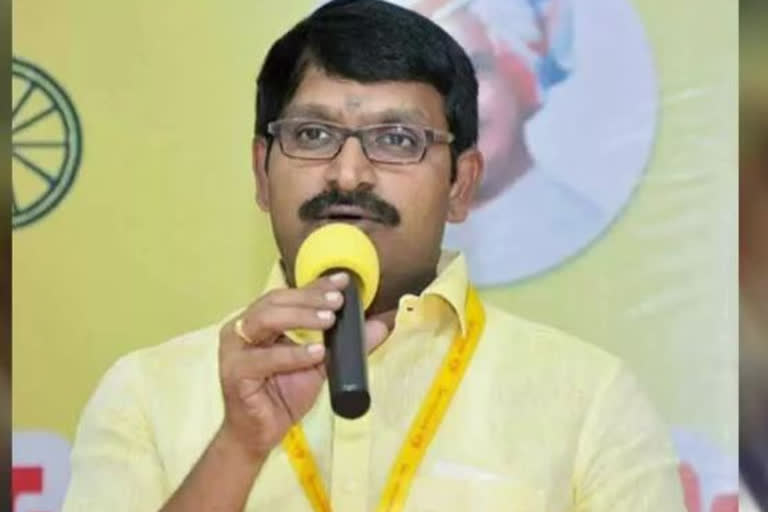 tdp bidha ravichandra on narega works