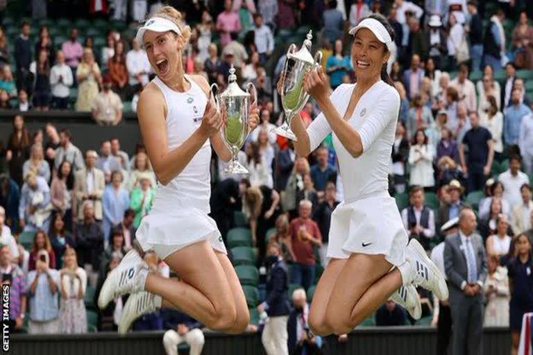 Elise, Hsieh clinch Wimbledon women's doubles title