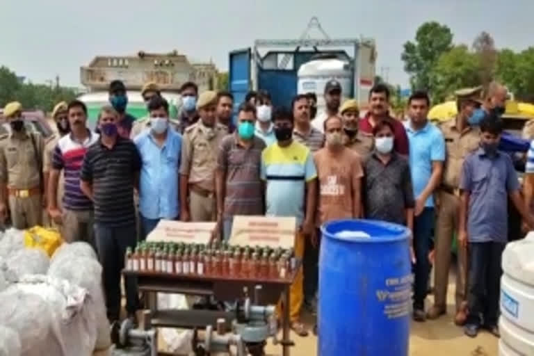 Fake liquor racket busted by police in UP's Baghpat