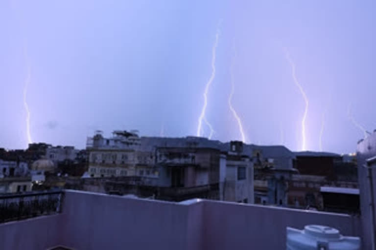 lightning havoc in up rajasthan and madhya pradesh