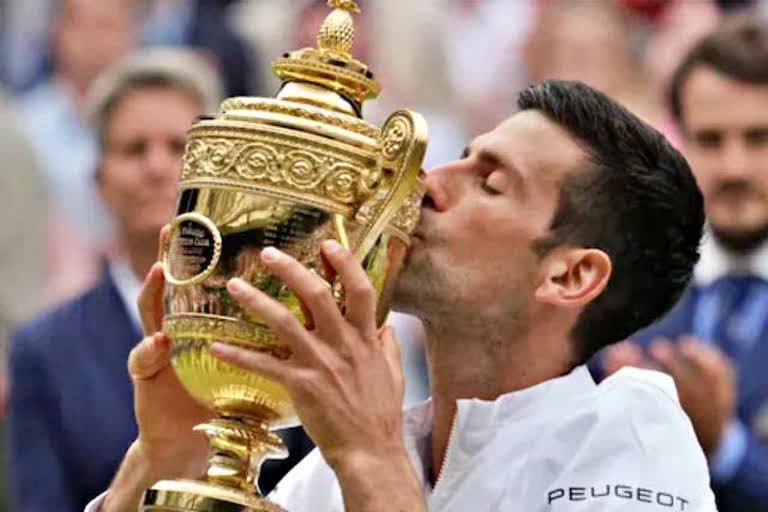 wimbledon 2021  novak djokovic  grand slam  नोवाक जोकोविच  विंबलडन 2021  Sports news in Hindi  खेल समाचार