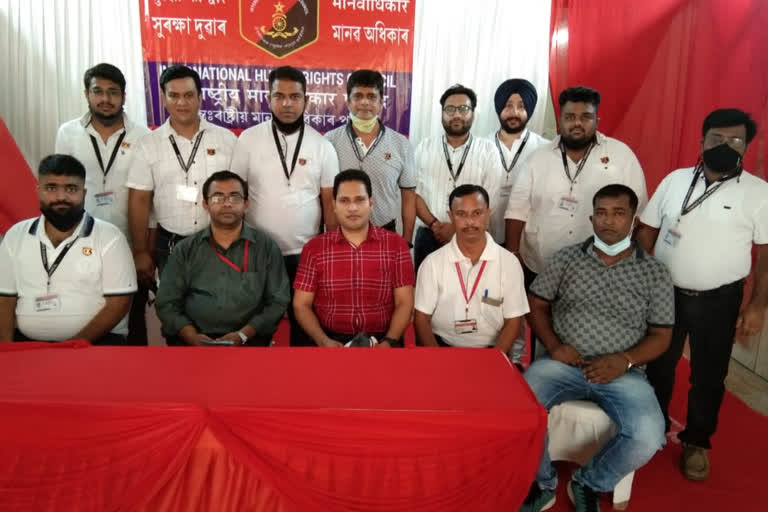 International human rights council organised a blood donation camp at Nagaon