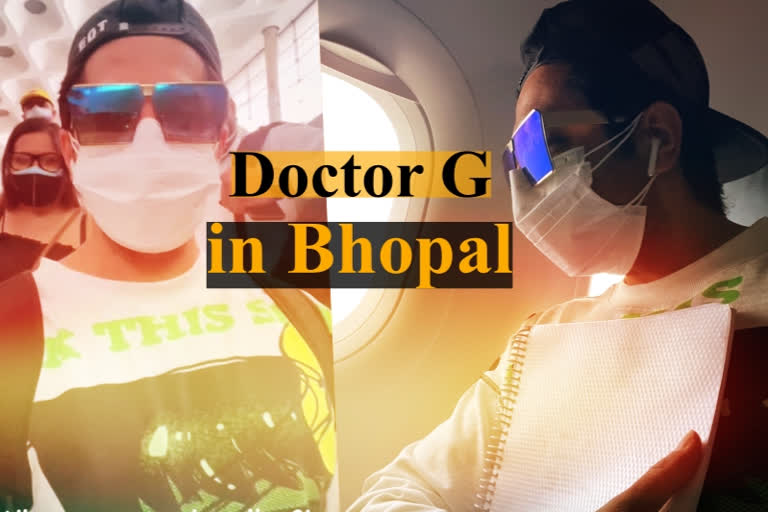 Ayushmann Khurrana in Bhopal for Doctor G shoot