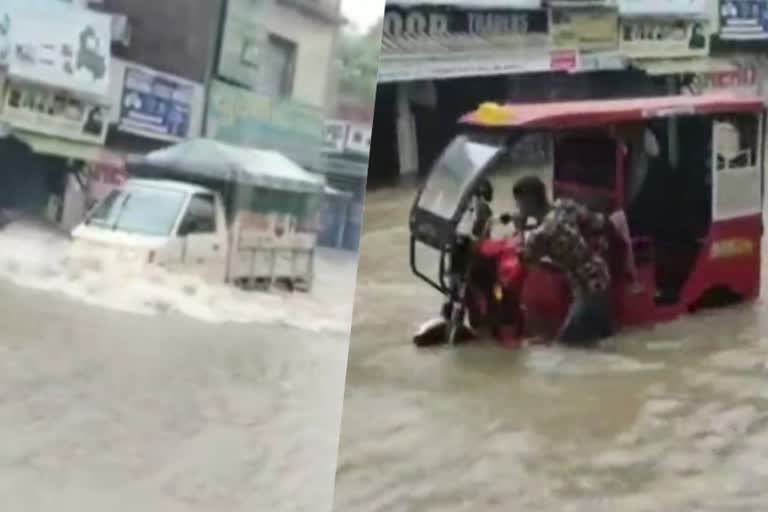 karnal rain water logging