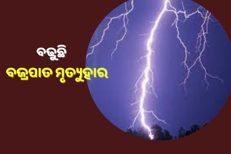 ବଢୁଛି ବଜ୍ରପାତ ବିପଦ: ବର୍ଷକରେ ବଜ୍ରପାତରେ ରାଜ୍ୟରେ ୧୫୬ ଜଣ ମୃତ