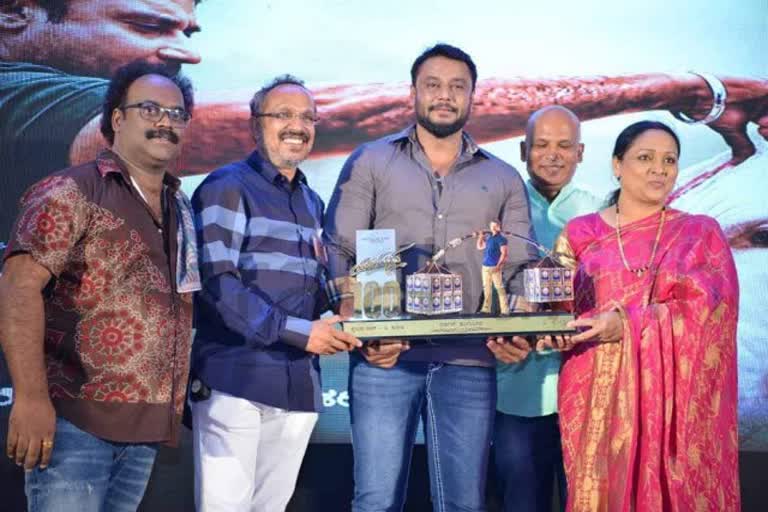 Actor Darshan Discussion With Producer Shailaja Nag over next film