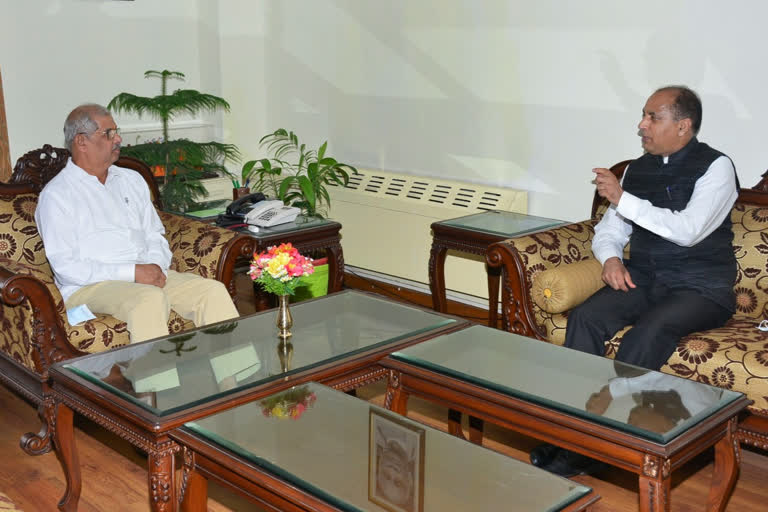 CM Jairam met Governor rajendra vishwanath arlekar