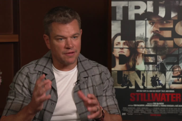 matt damon on fathers death