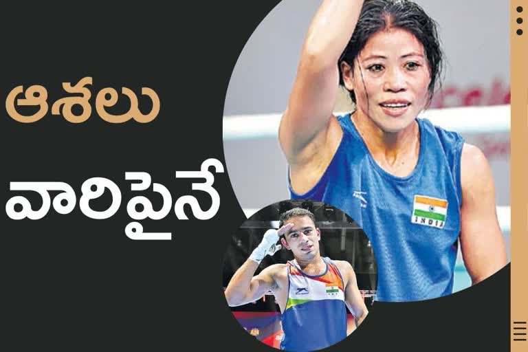 indian boxers in tokyo olympics