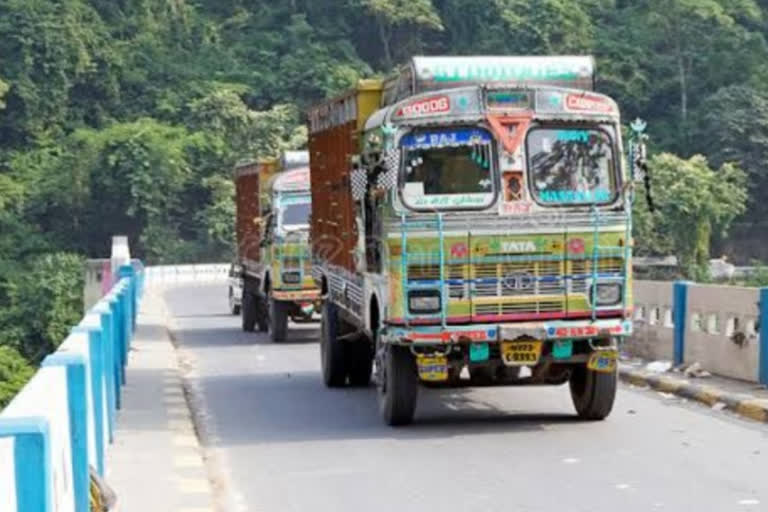 west bengal govt allows axel load for truck transportation