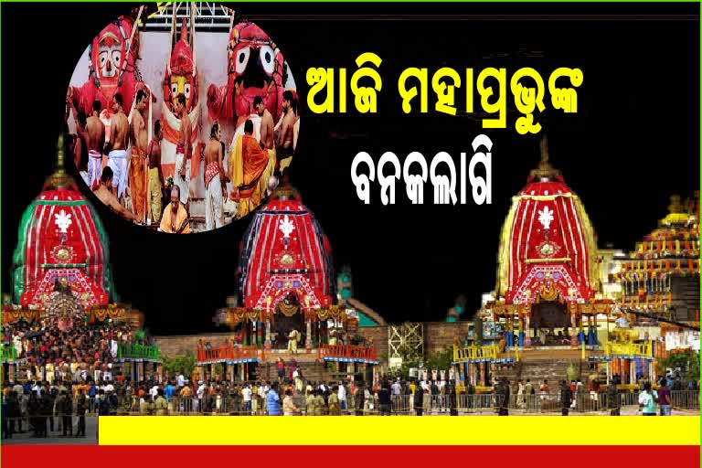 ଆଜି ମହାପ୍ରଭୁଙ୍କ ବନକଲାଗି