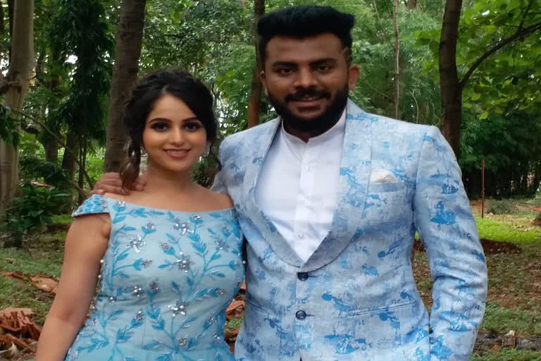 Chandan Shetty and  Nivedita Gowda