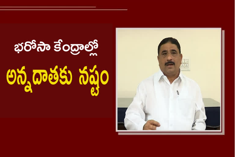 kalva Srinivasulu comments on ycp