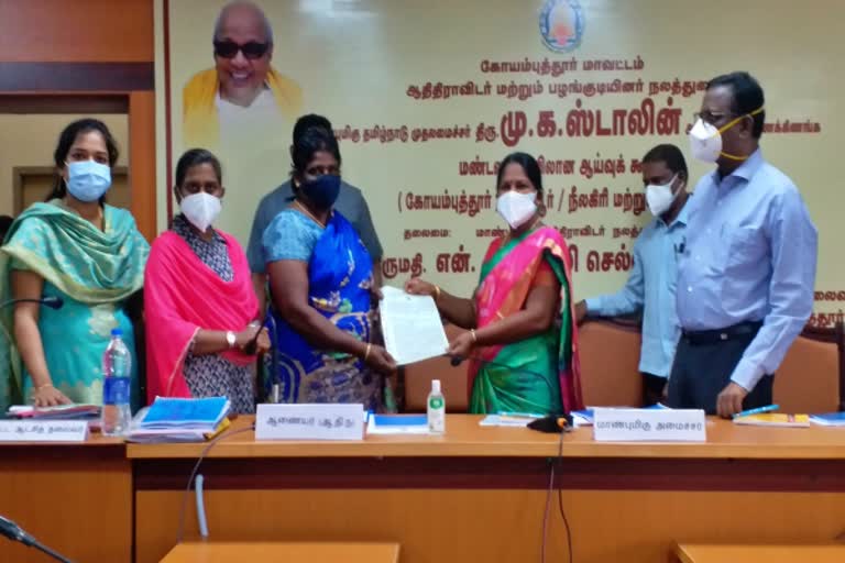 Minister Kayalvizhi Selvaraj  provided Welfare assistance worth Rs. 36 lakhs