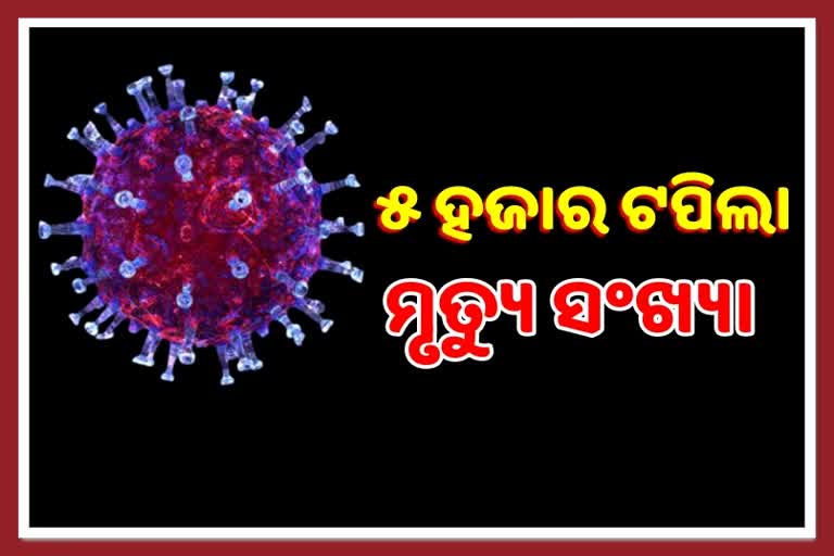 STATE CORONA DEATH: ଦିନକରେ ୬୬ ମୁଣ୍ଡ ନେଲା କିଲର ଭାଇରସ