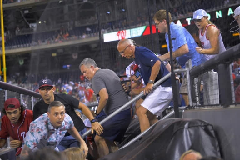 People get panicked after shooting take place outside DC stadium