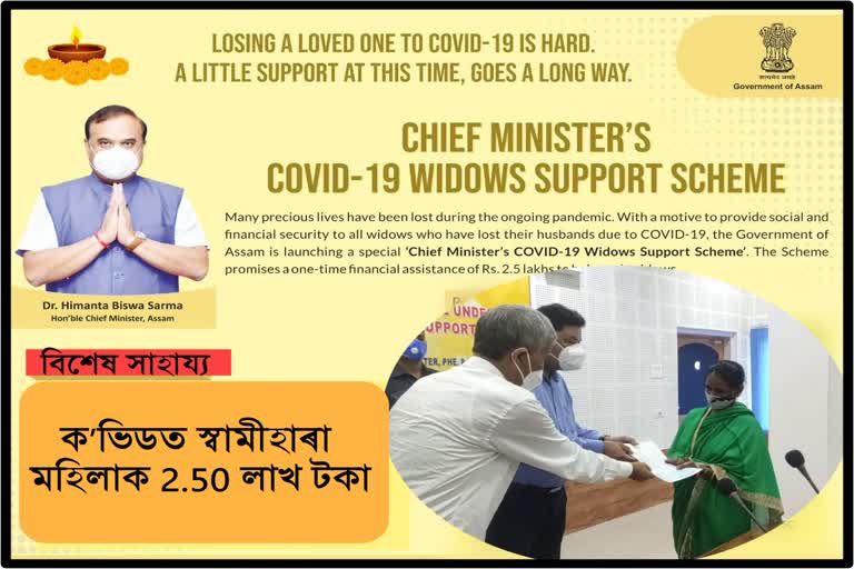 covid-19-widows-support-scheme-in-bangaigaon-charaideo