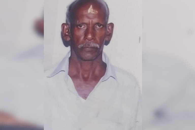 CHENNAI OLD MEN FELL INTO RAIN WATER WAS DIED, மழையில் முதியவர் பலி