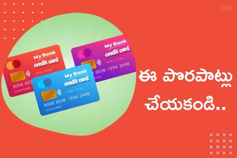 Precautions in Credit Card Usage