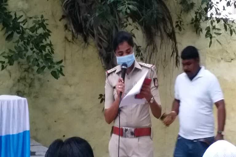 a peace meeting held by police department in yadgir