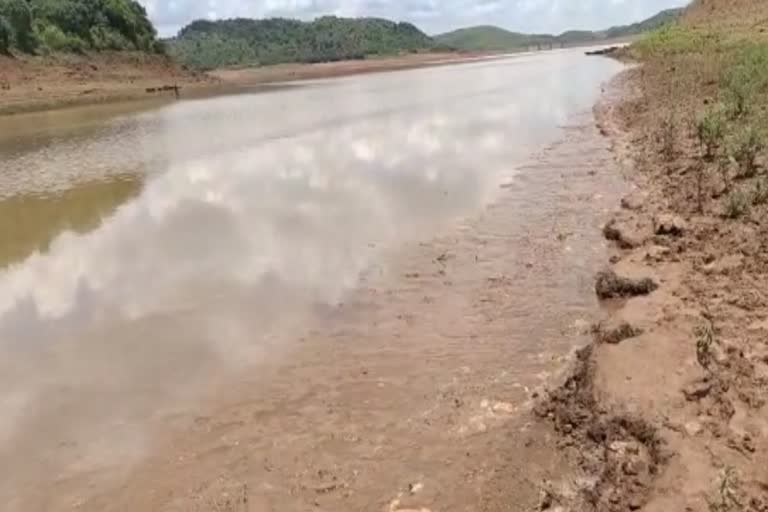 Low rainfall has caused problems for the Kolab dam