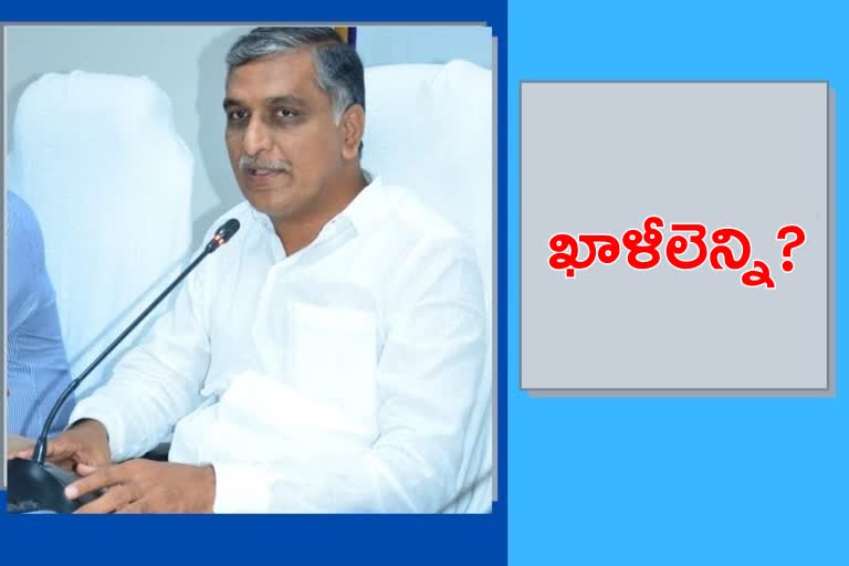 Harish rao review, review on job vacancies