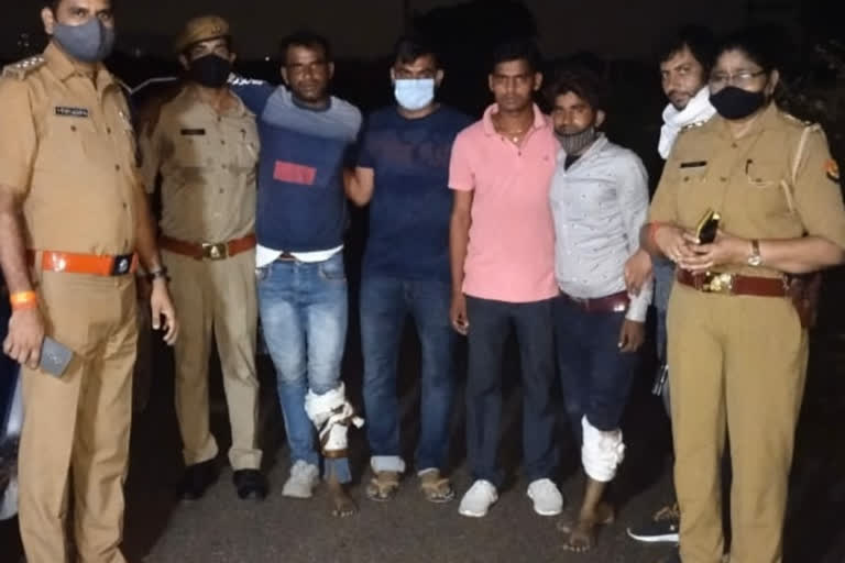 two accused arrested after noida Police Encounter