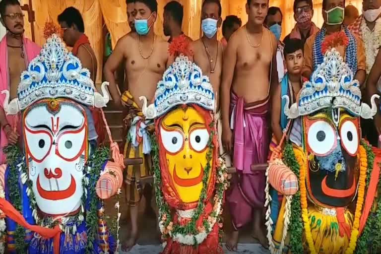 କଟକଣା ଯୋଗୁଁ ଭବାନୀପାଟଣାରେ ଭକ୍ତିଶୂନ୍ୟ ବାହୁଡ଼ା ଯାତ୍ରା