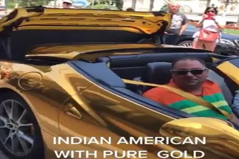 anand mahindra golden ferrari