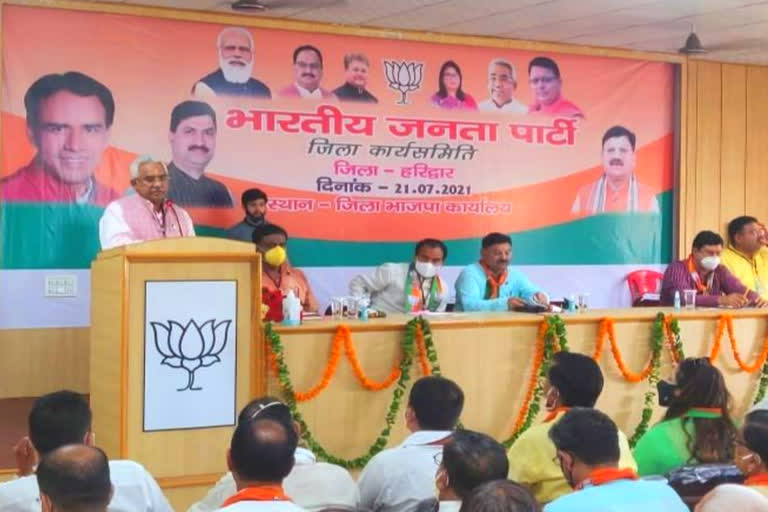 bjp working committee meeting