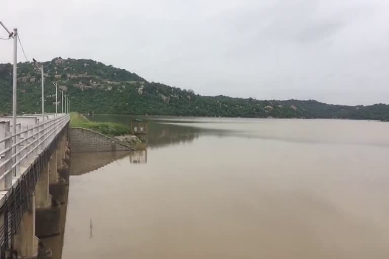 Hattikuni Dam in Gurmatkal filled