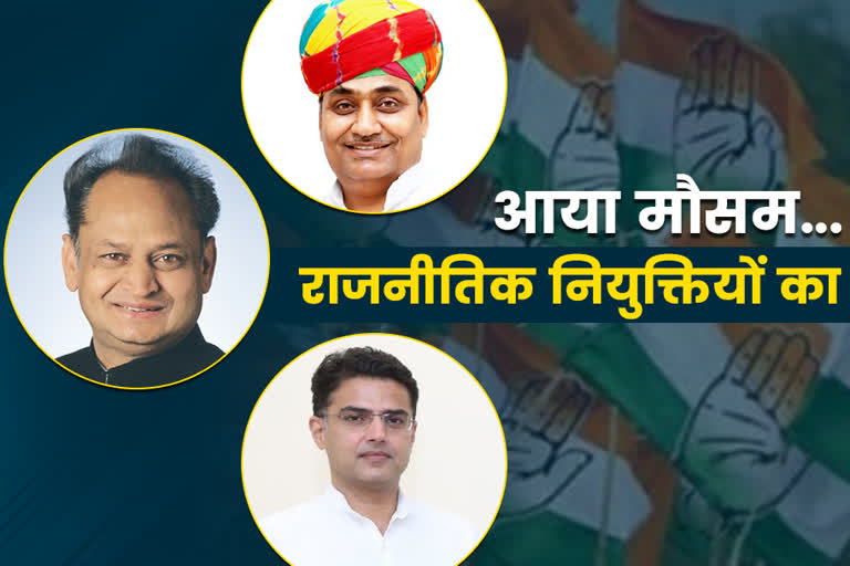 political appointments,  Rajasthan Political Appointment