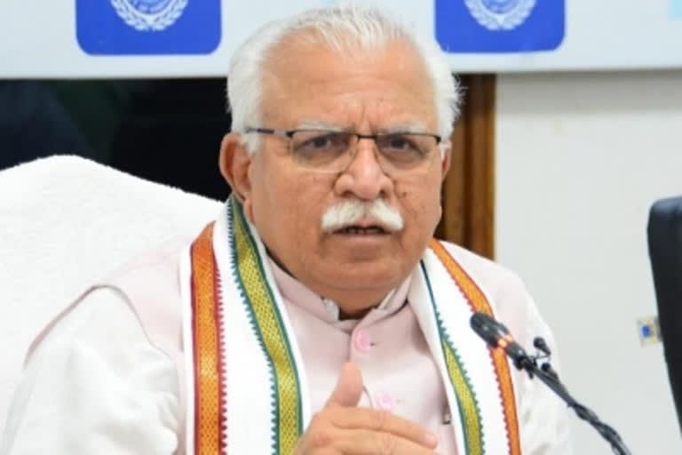 Phone tapping  Haryana CM  Haryana CM slams Congress  Manohar Lal Khattar  Khattar slams Congress  ഫോണ്‍ ചോര്‍ത്തല്‍  ഹരിയാന മുഖ്യമന്ത്രി  ഫോണ്‍ ചോര്‍ത്തല്‍ വിവാദം  ഹരിയാന മുഖ്യമന്ത്രി മനോഹർ ലാൽ ഖട്ടാർ  കോണ്‍ഗ്രസിനെതിരെ ഹരിയാന മുഖ്യമന്ത്രി മനോഹർ ലാൽ ഖട്ടാർ  പെഗാസസ് ഫോണ്‍ ചോര്‍ത്തല്‍