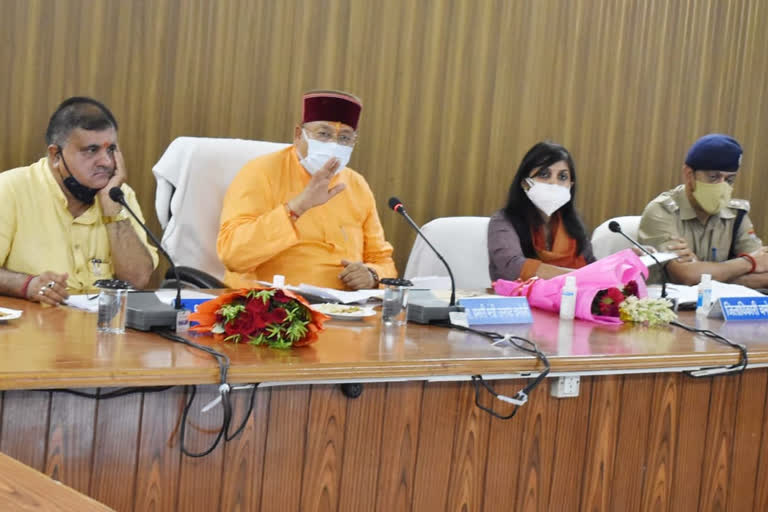 cabinet minister satpal maharaj meeting