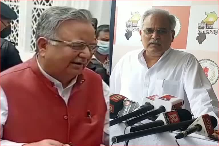 politics-over-pegasus-spy-in-chhattisgarh-raman-singh-replies-bhupesh-baghel-allegations