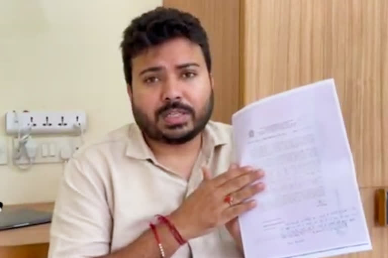 aap leader durgesh pathak targets bjp