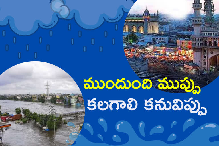 Floods effect in hyderabad