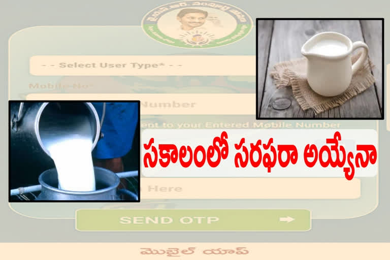 special software and website for milk distribution