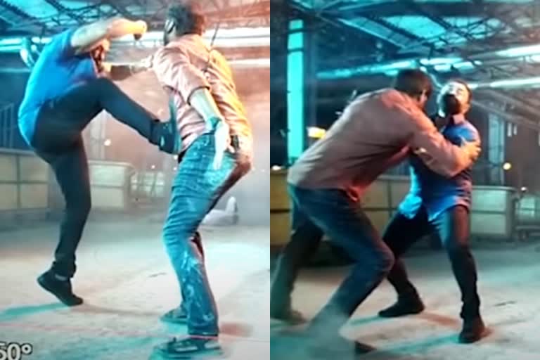 vishal 31  vishal  baburaj  vishal gets injured while shooting action sequence for vishal 31 with baburaj  ബാബുരാജുമായി സംഘട്ടനം  നടൻ വിശാലിന് തോളെല്ലിന് പരിക്ക്  വിശാൽ  ബാബുരാജ്  വിശാൽ 31