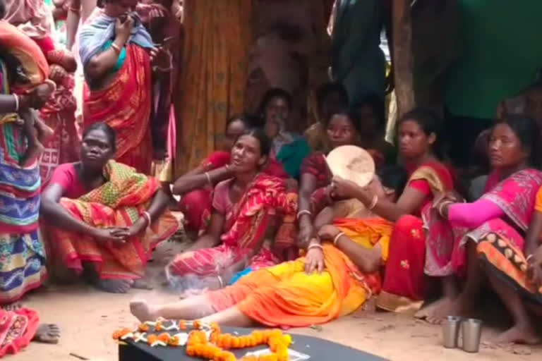 Un-Natural Death of a man form Chandrakona whos body found in Chennai Railway Station