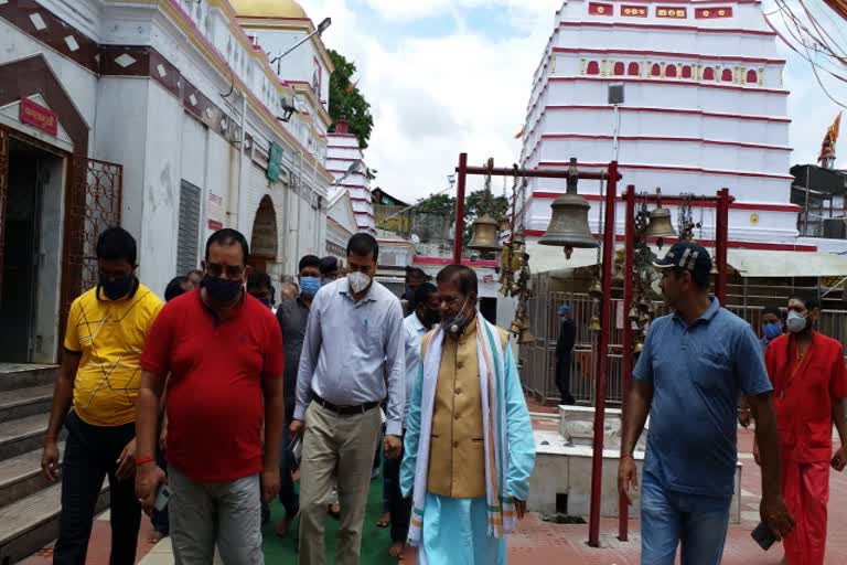 Meeting held in Basukinath temple auditorium to stop devotees crowd