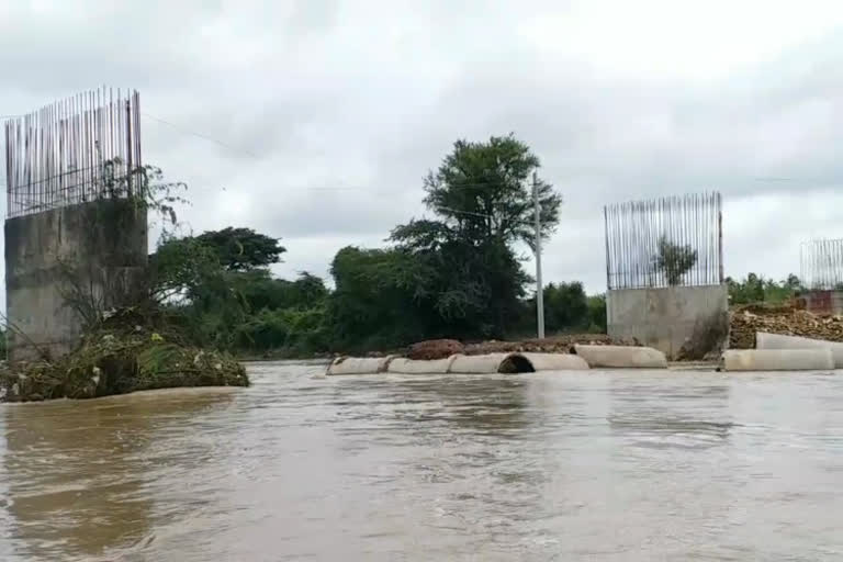 davanagere people facing difficulties due to bridge problem