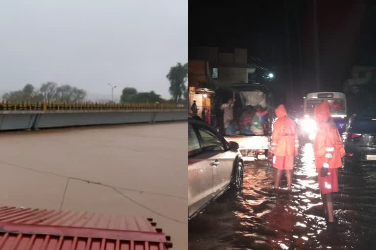 മഹാരാഷ്‌ട്രയിൽ കനത്ത മഴ  മഹാരാഷ്‌ട്ര മഴ  മണ്ണിടിച്ചിൽ തുടരുന്നു  ഹദിലെ തലായ് ഗ്രാമം  Maharashtra rain  landslide-in-raigad-district  47 villages cut off due to floods
