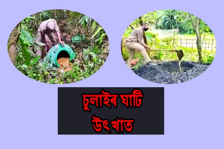 police destroyed liquor at amguri