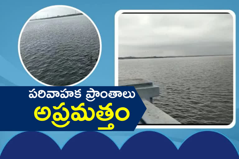 osmansagar and himayatsagar filled with full of water and people rescued of moosi effected areas