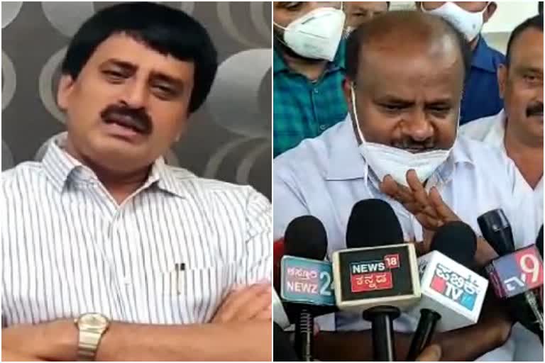 CP Yogeshwar and HD Kumaraswamy