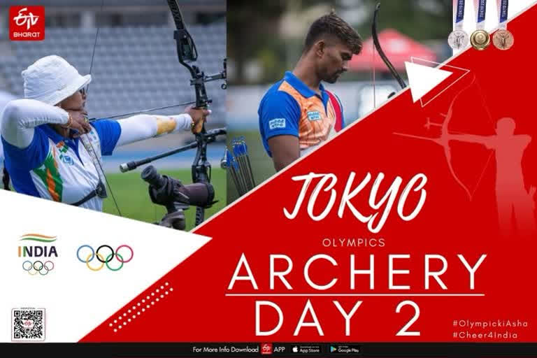 tokyo olympic 2020 day 2 archery mixed team event deepika kumari and pravin jadhav enter quarter final