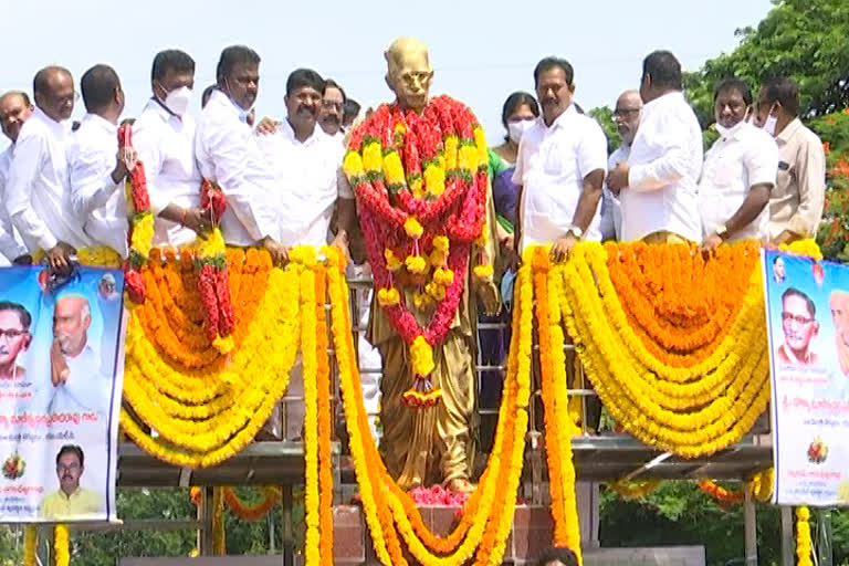 gurram jashuva death anniversary program at guntur