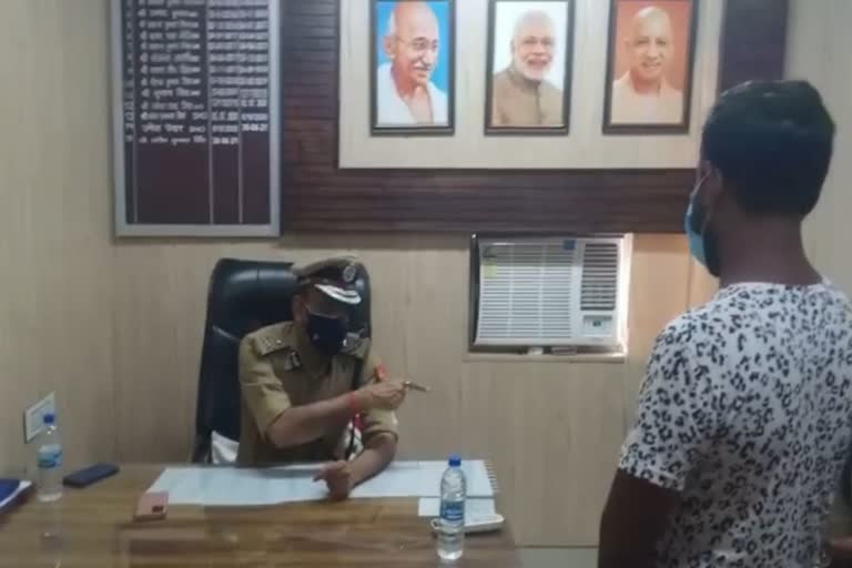 Meerut Zone IG Praveen Kumar made a surprise inspection of Tronica City Police Station in Ghaziabad