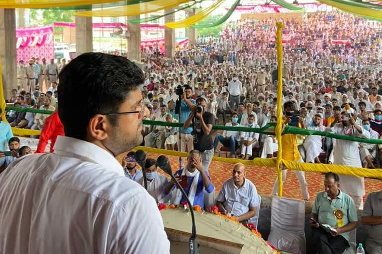 deputy CM dushyant chautala nuh